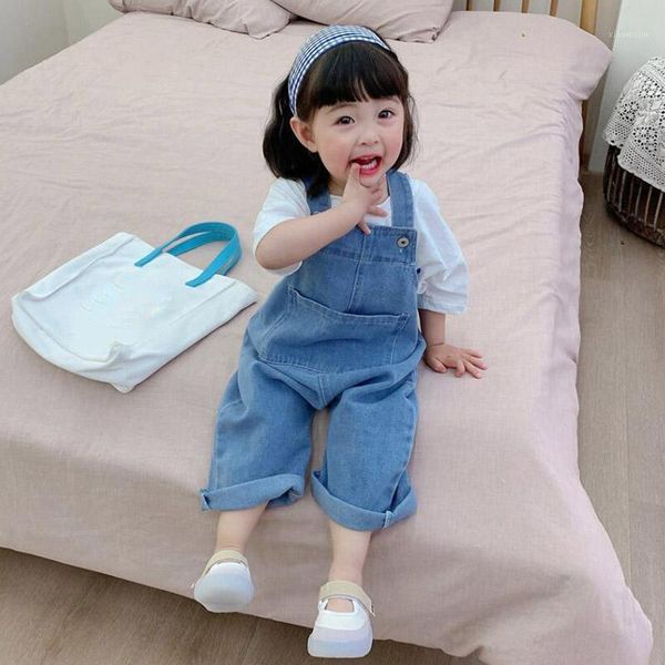 jumpsuits children's kids solid denim korean overalls jean bib pants for toddler baby girls infant jumpsuit rompers clothing outfits, Blue
jumpsuits children's kids solid denim korean overalls jean bib pants for toddler baby girls infant jumpsuit rompers clothing outfits, Blue