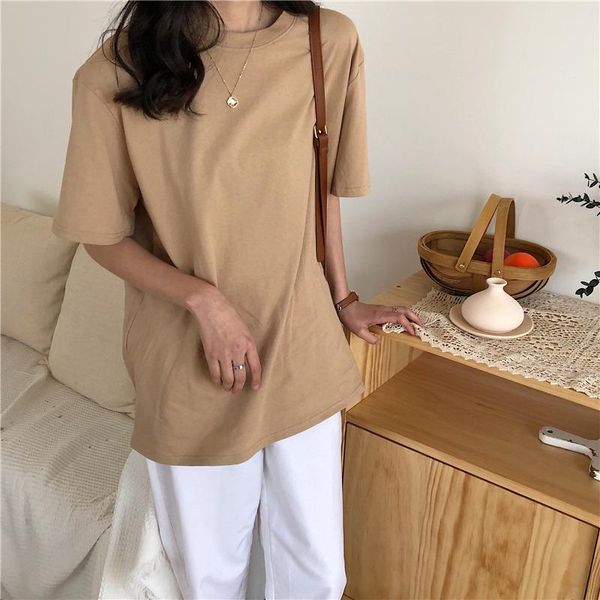 women's t-shirt limiguyue solid summer women t shirt casual short sleeve 100% cotton tshirt white tees round-neck basic female k1784
women's t-shirt limiguyue solid summer women t shirt casual short sleeve 100% cotton tshirt white tees round-neck basic female k1784