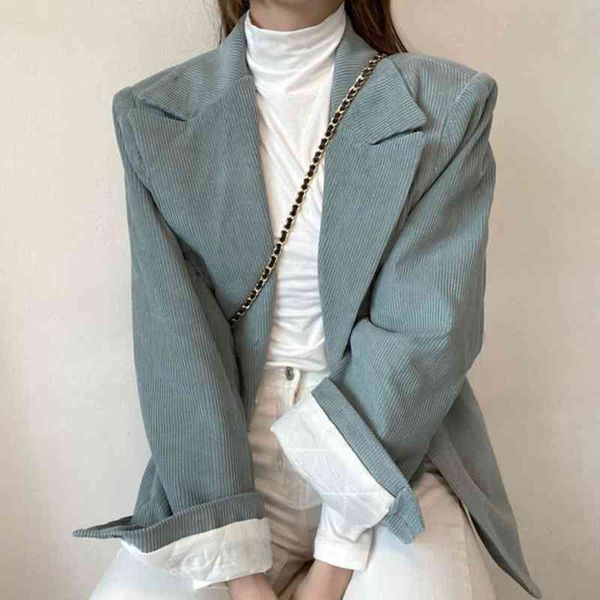 women's wool & blends korean blazer chic lapel button, winter's fashionable loosey solid color casual long cotton sleeve, cross ja, Black
women's wool & blends korean blazer chic lapel button, winter's fashionable loosey solid color casual long cotton sleeve, cross ja, Black