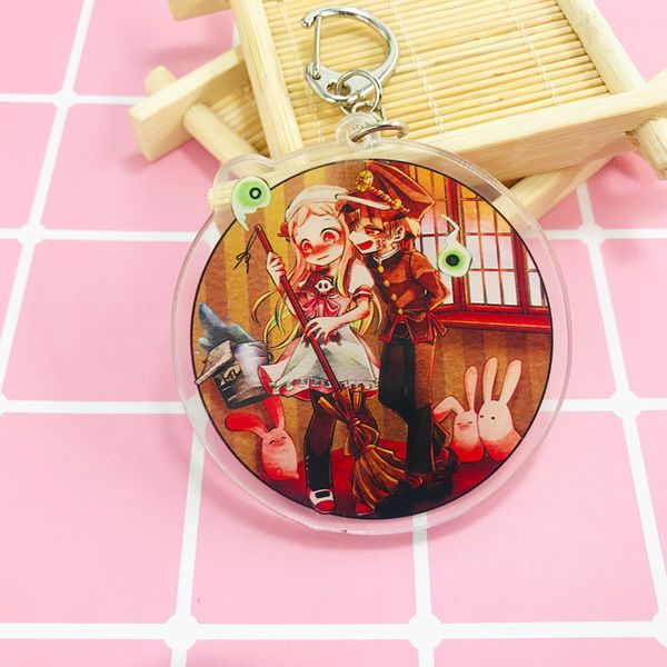 Japanese Anime Key Chain Women Toilet-Bound Hanako-kun Keyring Acrylic Cartoon Figure Yugi Amane Man Girl Key Holder Breloczek
Japanese Anime Key Chain Women Toilet-Bound Hanako-kun Keyring Acrylic Cartoon Figure Yugi Amane Man Girl Key Holder Breloczek