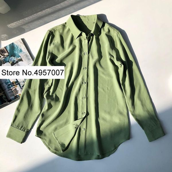elfstyle silk ladies blouse shirt - women 2021 in white/green/blue/purple solid color long sleeve women's blouses & shirts
elfstyle silk ladies blouse shirt - women 2021 in white/green/blue/purple solid color long sleeve women's blouses & shirts