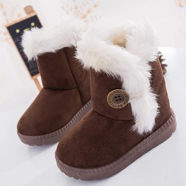 classic boots faux suede furry lined boys girls snow soft ankle buckle warm kids shoes(baby/little girls), Black;grey
classic boots faux suede furry lined boys girls snow soft ankle buckle warm kids shoes(baby/little girls), Black;grey