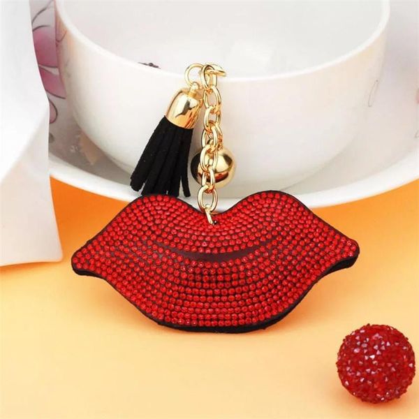 keychains creative lip keychain crystal red car female personality bags pendant accessories lovers key chain keyring, Silver
keychains creative lip keychain crystal red car female personality bags pendant accessories lovers key chain keyring, Silver