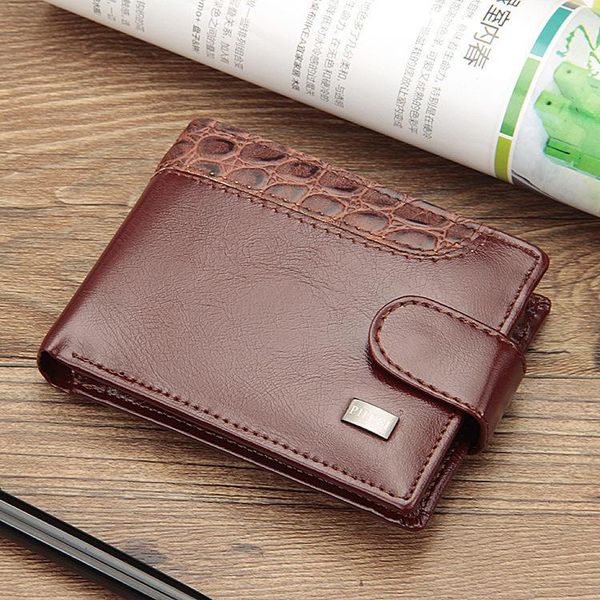 wallets style men's wallet short and leather buckle card bag horizontal casual, Red;black
wallets style men's wallet short and leather buckle card bag horizontal casual, Red;black