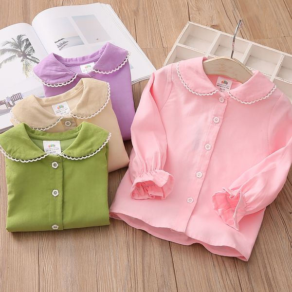 baby long sleeve shirt 2021 spring autumn fashion childrens costume toddler corduroy peterpan collar lace princess girls blouse, White;black
baby long sleeve shirt 2021 spring autumn fashion childrens costume toddler corduroy peterpan collar lace princess girls blouse, White;black