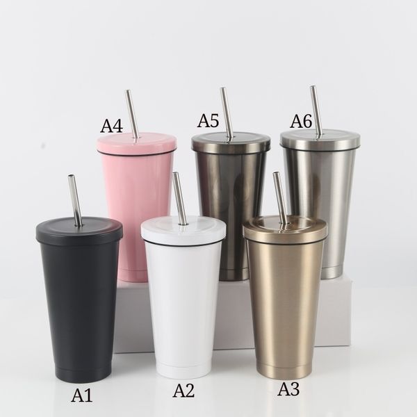 17oz insulated mugs with lids and straws stainless steel double vacuum coffee tumbler cup powder coated travel mug for home office party
17oz insulated mugs with lids and straws stainless steel double vacuum coffee tumbler cup powder coated travel mug for home office party