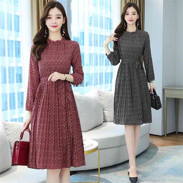 autumn print chiffon boho beach dresses korean black vintage casual office midi dress women bodycon party red vestidos 210528, Black;gray
autumn print chiffon boho beach dresses korean black vintage casual office midi dress women bodycon party red vestidos 210528, Black;gray