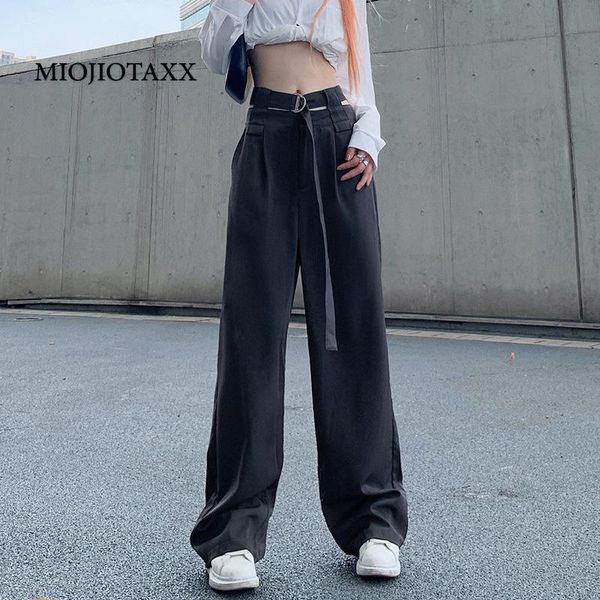 women's pants & capris miojiotaxx 2021 spring and autumn care machine hollowed out waist drop feeling suit loose casual y2k, Black;white
women's pants & capris miojiotaxx 2021 spring and autumn care machine hollowed out waist drop feeling suit loose casual y2k, Black;white