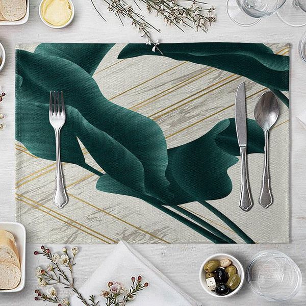 mats & pads large green leaves mat tableware drink cup for kitchen dining table placemat accessories
mats & pads large green leaves mat tableware drink cup for kitchen dining table placemat accessories