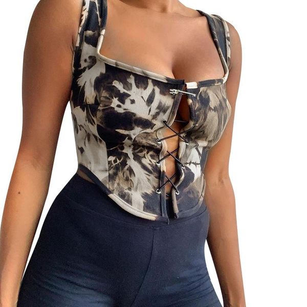 women's tanks & camis sleeveless crop clubwear women adjustable lace up hollow out tank tees camisole y2k, White
women's tanks & camis sleeveless crop clubwear women adjustable lace up hollow out tank tees camisole y2k, White