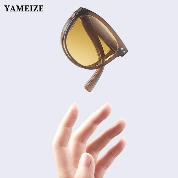 sunglasses folding light women fashion uv protection polarized men driving retro outdoor glasses, White;black
sunglasses folding light women fashion uv protection polarized men driving retro outdoor glasses, White;black