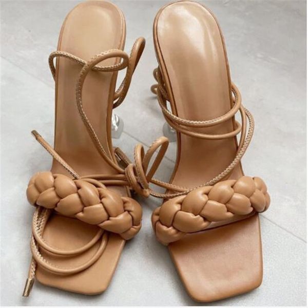 new fashion design weave women sandals summer ankle strap high heels ladies slipper square toes open toe shoes, Black
new fashion design weave women sandals summer ankle strap high heels ladies slipper square toes open toe shoes, Black