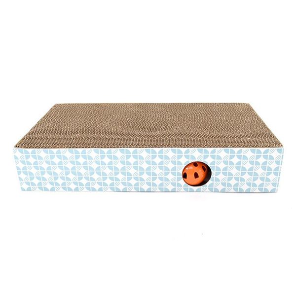 cat toys 2021 pet puzzle toy scratching box scratch-resistant corrugated paper built-in bell ball kitten6^
cat toys 2021 pet puzzle toy scratching box scratch-resistant corrugated paper built-in bell ball kitten6^