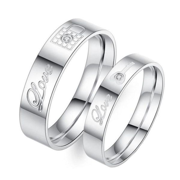 wedding rings popacc fashion men and women couple ring key lock titanium steel stainless jewelry wholesale, Slivery;golden
wedding rings popacc fashion men and women couple ring key lock titanium steel stainless jewelry wholesale, Slivery;golden