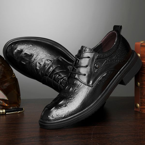 new mens business leather shoes handmade leather mens shoes fashion casual wedding banquet dress shoes 36-47, Black
new mens business leather shoes handmade leather mens shoes fashion casual wedding banquet dress shoes 36-47, Black