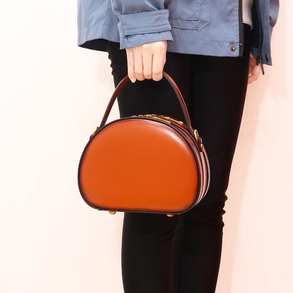 messenger bag fashion lady handbag retro small round shape hardware accessories evening bags
messenger bag fashion lady handbag retro small round shape hardware accessories evening bags
