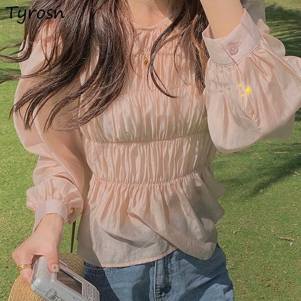 women's blouses & shirts women pink sweet long sleeve all-match slimming harajuku korean fashion office lady tender design spring stre, White
women's blouses & shirts women pink sweet long sleeve all-match slimming harajuku korean fashion office lady tender design spring stre, White