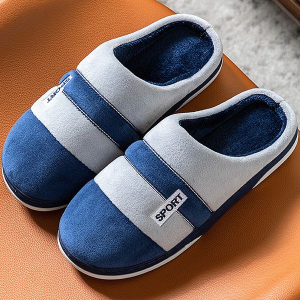 fashion men house indoor slippers striped concise plush cotton shoes male winter warm fluffy house slipper bedroom warm slides, Black
fashion men house indoor slippers striped concise plush cotton shoes male winter warm fluffy house slipper bedroom warm slides, Black
