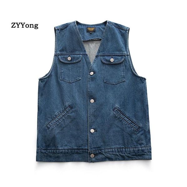 men's vests 2021 cotton jeans v-neck sleeveless jacket men blue denim vest cowboy mens jackets, Black;white
men's vests 2021 cotton jeans v-neck sleeveless jacket men blue denim vest cowboy mens jackets, Black;white
