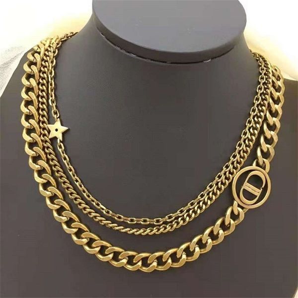 70% off outlet online family five pointed star three layer necklace in 2021, Black
70% off outlet online family five pointed star three layer necklace in 2021, Black