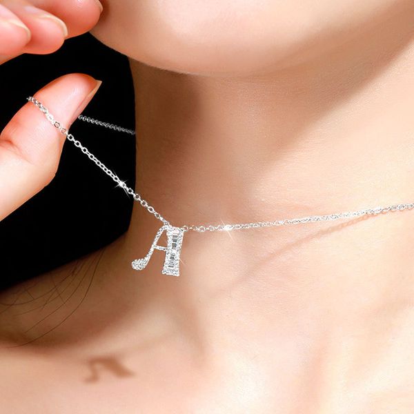 wife's travel letter necklace female xia clavicle chain 925 sier minority dign feeling ins cool wind pendant sier, White
wife's travel letter necklace female xia clavicle chain 925 sier minority dign feeling ins cool wind pendant sier, White