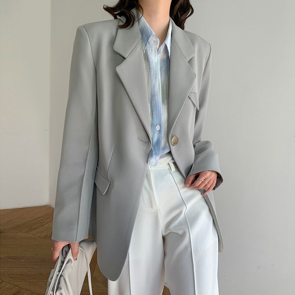 blazers blue gray female blazer spring feminine only inlaid collar jacket lady from the workwear, White;black
blazers blue gray female blazer spring feminine only inlaid collar jacket lady from the workwear, White;black
