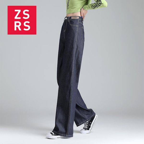 women's jeans zsrs high waist wide leg women 2021 summer long length casual bf oversize all-match daily fashion harajuku, Blue
women's jeans zsrs high waist wide leg women 2021 summer long length casual bf oversize all-match daily fashion harajuku, Blue