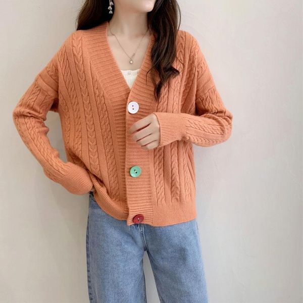 women's knits & tees women autumn knit sweater cardigan 2021 female casual long sleeve button knitted sweaters coat femme winter warm c, White
women's knits & tees women autumn knit sweater cardigan 2021 female casual long sleeve button knitted sweaters coat femme winter warm c, White