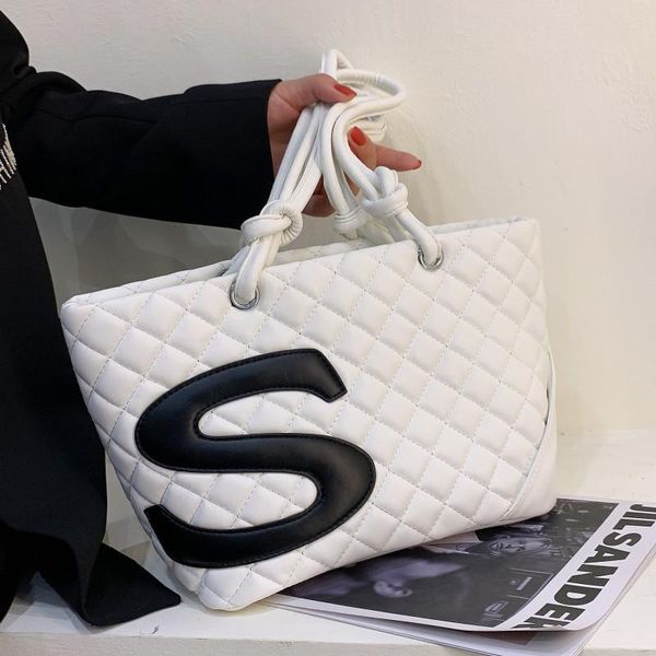 evening bags big lozenge shoulder for women rhombus lattice tote bag quilted leather handbags ladies handle all match nolso se mano
evening bags big lozenge shoulder for women rhombus lattice tote bag quilted leather handbags ladies handle all match nolso se mano