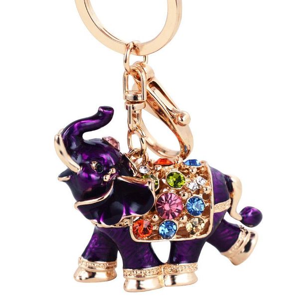 keychains metal cute thai auspicious rainbow-elephant key holder chains enamel-animal rhinestone-crystal pendant keyrings women, Silver
keychains metal cute thai auspicious rainbow-elephant key holder chains enamel-animal rhinestone-crystal pendant keyrings women, Silver