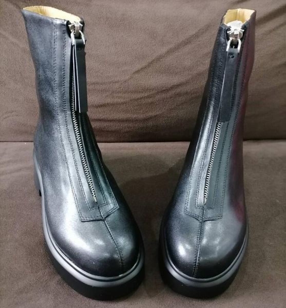 boots 2021 front zipper women round toe square heel ladies shoes thick bottom platform white black ankle
boots 2021 front zipper women round toe square heel ladies shoes thick bottom platform white black ankle