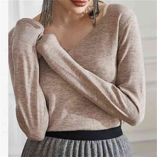 sweater 2021 colorful color foundation long-sleeved pullover women qidr, White;black
sweater 2021 colorful color foundation long-sleeved pullover women qidr, White;black