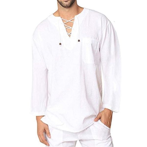 men's tracksuits missky men summer spring shirt solid color lacing cotton linen long sleeve v neck loose male clothes buse, Gray
men's tracksuits missky men summer spring shirt solid color lacing cotton linen long sleeve v neck loose male clothes buse, Gray