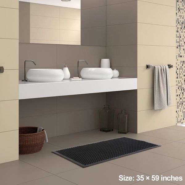 bar kitchen industrial multi-functional anti-fatigue drainage rubber non-slip hexagonal mat 150*90cm carpets