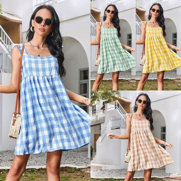 maternity dresses ruffles summer pregnancy clothes casual plaid dress for pregnant women 2021 fashion, White
maternity dresses ruffles summer pregnancy clothes casual plaid dress for pregnant women 2021 fashion, White