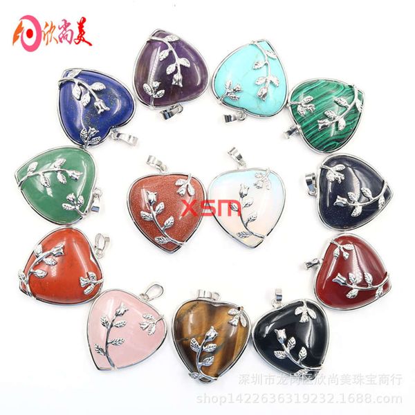 peach natural crystal heart-shaped pendant necklace female rose pendant lovers gift, Silver
peach natural crystal heart-shaped pendant necklace female rose pendant lovers gift, Silver