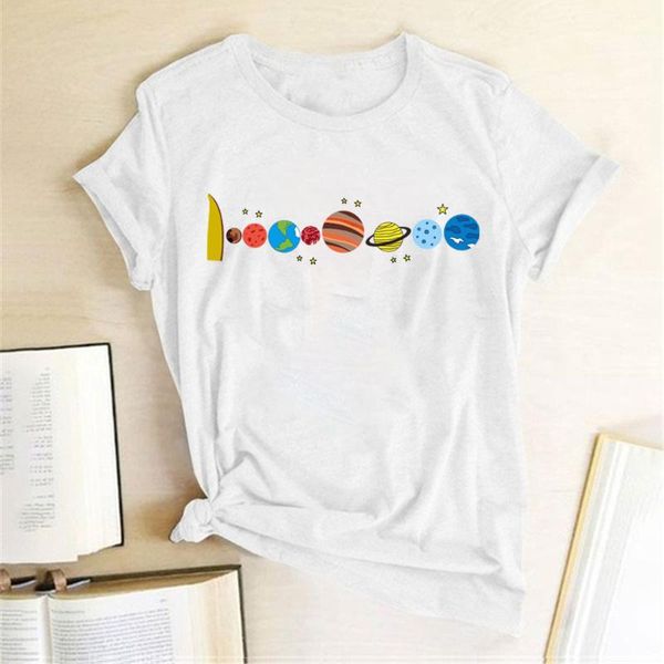 women's t-shirt harajuku aesthetic clothes short sleeve vogue t shirt female ropa mujer eight planets printed t-shirts women summer gra, White
women's t-shirt harajuku aesthetic clothes short sleeve vogue t shirt female ropa mujer eight planets printed t-shirts women summer gra, White