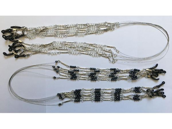 sunglasses cases & bags sunglass metal strand assorted with facted bead eyewear retainer eyeglass chain strap lanyard
sunglasses cases & bags sunglass metal strand assorted with facted bead eyewear retainer eyeglass chain strap lanyard