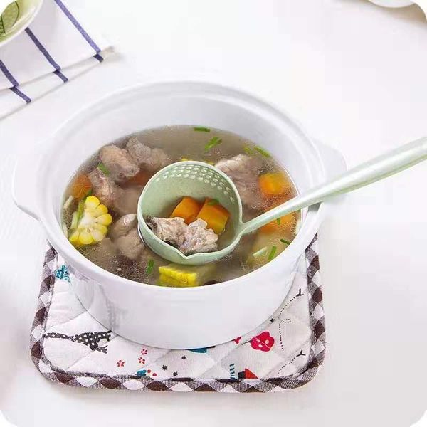 spoons multifunctional long handle soup spoon filter ladle eco-friendly wheat straw tableware kitchen gadgets cooking tools
spoons multifunctional long handle soup spoon filter ladle eco-friendly wheat straw tableware kitchen gadgets cooking tools