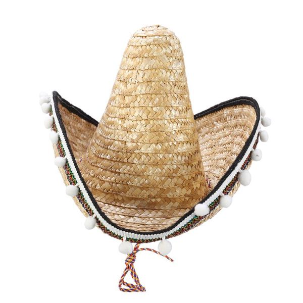 party hats pompom hat mexican straw hawaiian style dressing props supplies birthday gift decoration 60cm (grass color)
party hats pompom hat mexican straw hawaiian style dressing props supplies birthday gift decoration 60cm (grass color)