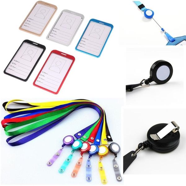 card holders color id holder lanyard badge name identification sleeve business exhibit office school strap neck hang, Brown;gray
card holders color id holder lanyard badge name identification sleeve business exhibit office school strap neck hang, Brown;gray