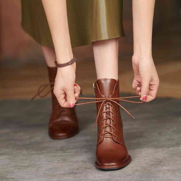 boots ins female ankle boots natural leather 22-26cm first layer of comfortable upper casual all-match vintage 0vec, Black
boots ins female ankle boots natural leather 22-26cm first layer of comfortable upper casual all-match vintage 0vec, Black