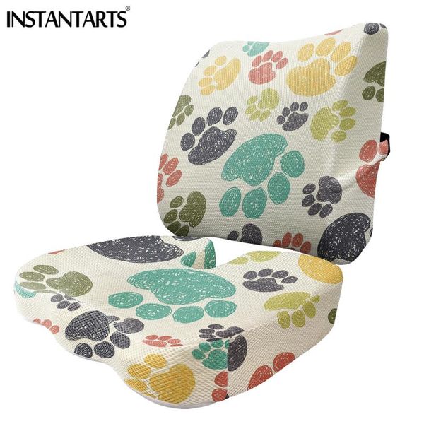 seat cushions instantarts back cushion colored animal footprints design menmory foam car washable for leaning 2pcs
seat cushions instantarts back cushion colored animal footprints design menmory foam car washable for leaning 2pcs