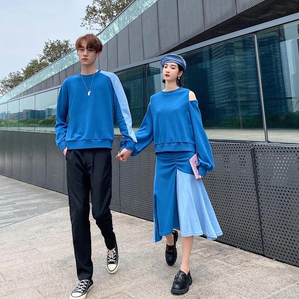 women's hoodies & sweatshirts for couples, the korean version of autumn collection has an off-the-shoulder hoodie couples clothing clot, Black
women's hoodies & sweatshirts for couples, the korean version of autumn collection has an off-the-shoulder hoodie couples clothing clot, Black