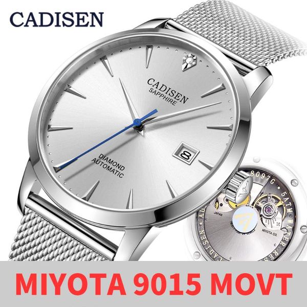 wristwatches cadisen brand automatic mechanical men watch business casual waterproof miyota 9015 male sapphire wrist relogio masculino, Slivery;brown
wristwatches cadisen brand automatic mechanical men watch business casual waterproof miyota 9015 male sapphire wrist relogio masculino, Slivery;brown