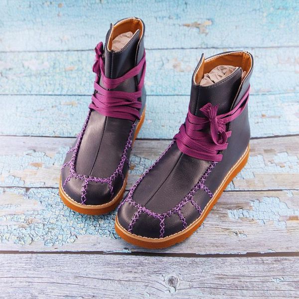 boots women ankle lace up pu leather platform sewing classic non slip ladies female 2021 plus size casual shoes, Black
boots women ankle lace up pu leather platform sewing classic non slip ladies female 2021 plus size casual shoes, Black