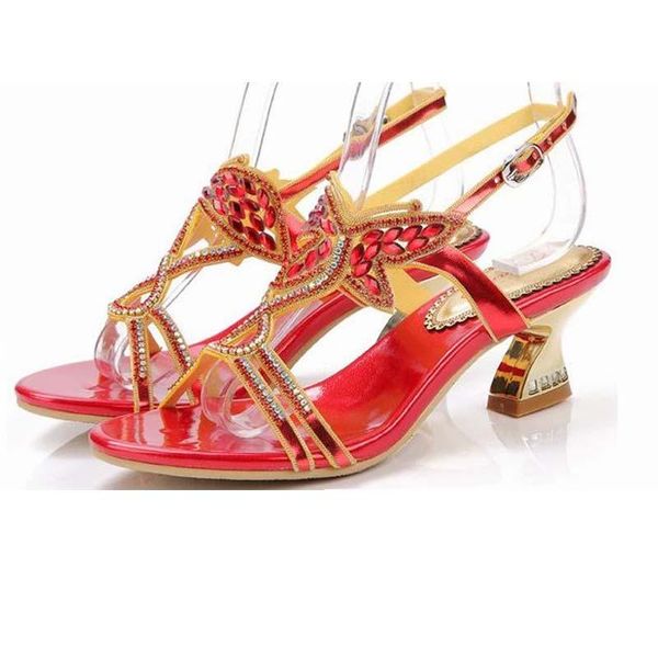 fashion brand women comfortable thick high heels sandals elegant butterfly rhinestone ladies gladiator summer party pumps shoes, Black
fashion brand women comfortable thick high heels sandals elegant butterfly rhinestone ladies gladiator summer party pumps shoes, Black