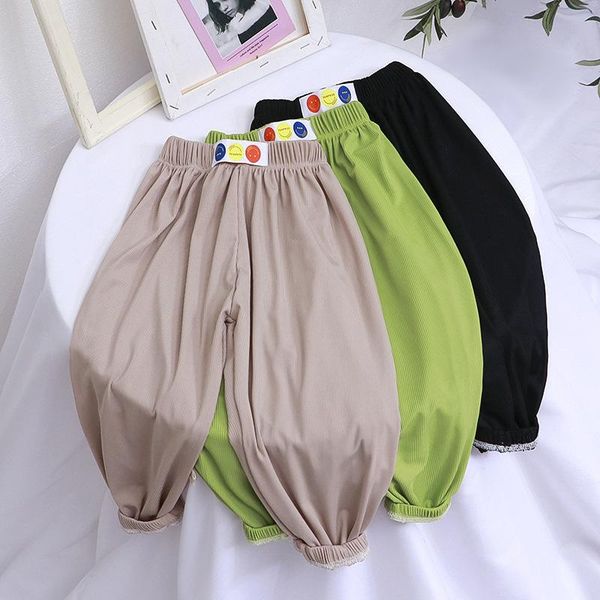 trousers pants for summer bloomers with elastic band children's clothes girls boys loose home casual wide sports kids clothing, Blue
trousers pants for summer bloomers with elastic band children's clothes girls boys loose home casual wide sports kids clothing, Blue