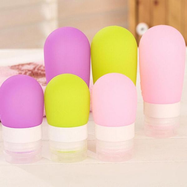 silicone refillable mini makeup bottles traveling packing press bottle for lotion shampoo shower gel storage & jars
silicone refillable mini makeup bottles traveling packing press bottle for lotion shampoo shower gel storage & jars