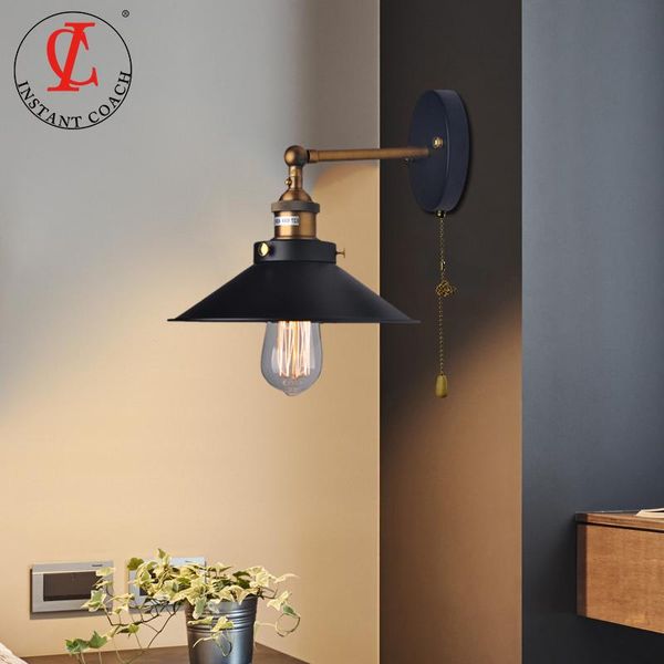 wall lamp vintage loft with switch led for home industrial decor retro bathroom lighting iron lampshade e27 bedroom light
wall lamp vintage loft with switch led for home industrial decor retro bathroom lighting iron lampshade e27 bedroom light